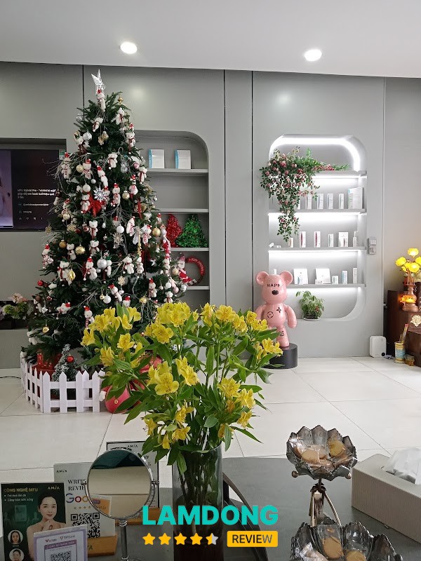 Amia Beauty Center Đà Lạt – không gian chăm sóc da