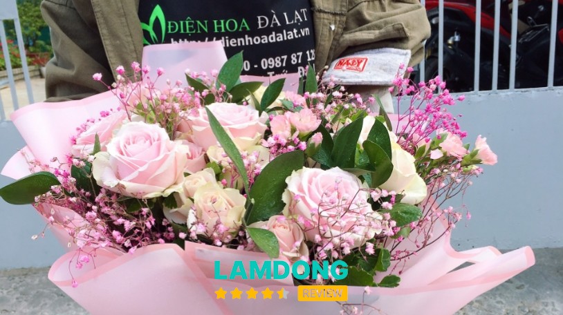 Shop Điện Hoa Đà Lạt – bó hoa tặng sinh nhật