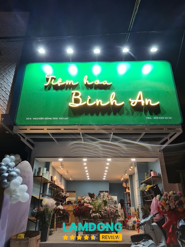 Tiệm Hoa Bình An - Điện Hoa Đà Lạt – 206 Nguyễn Công Trứ